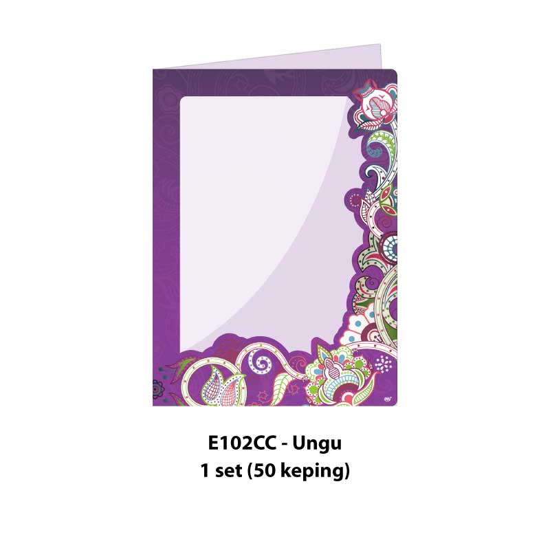 Folder Sijil Premium (Window + PVC) - Rekaan Batik - Image 7