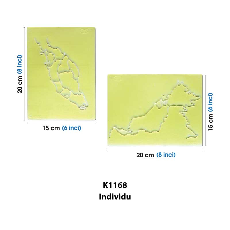 Stensil Peta Malaysia - Image 3