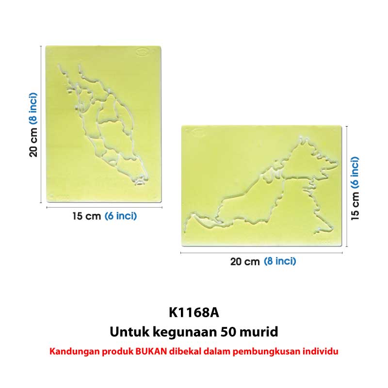 Stensil Peta Malaysia - Image 4