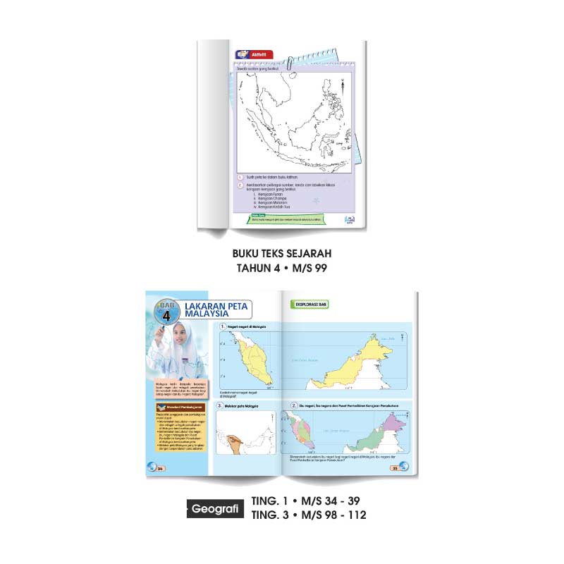 Stensil Peta Malaysia - Image 2