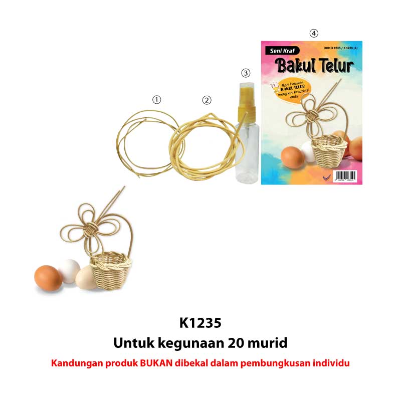 Seni Kraf Bakul Telur - Image 4