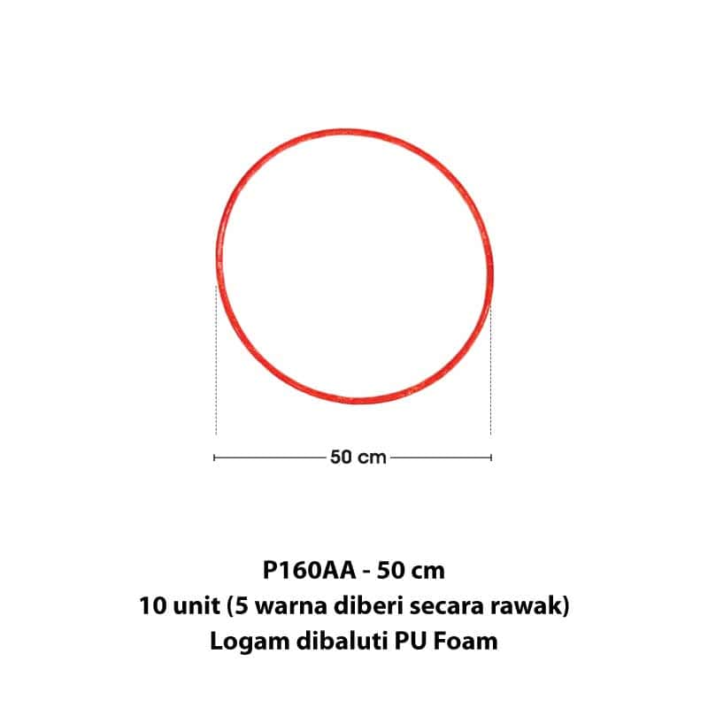 Gelung (Logam dibaluti PU Foam / Rotan) - 呼啦圈 (金属管 + PU 泡棉 / 藤) - Hula Hoop (Metal Core + PU Foam / Cane) - Image 3