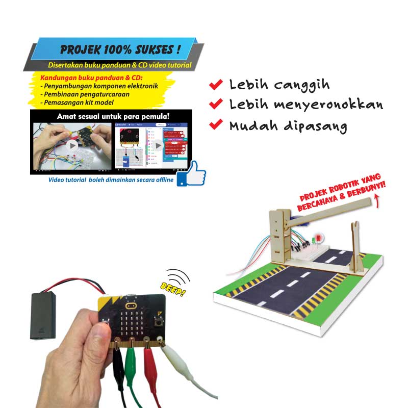 Kit Model Pagar Keselamatan micro:bit - Image 3