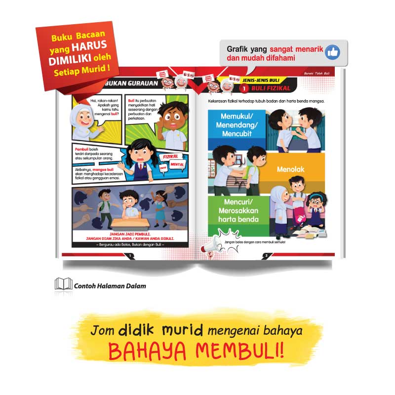 Buku Bacaan - Berani Tolak Buli, Berani Jadi Diri - Image 2